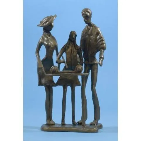 Bat Mitzvah Family Group Sculpture