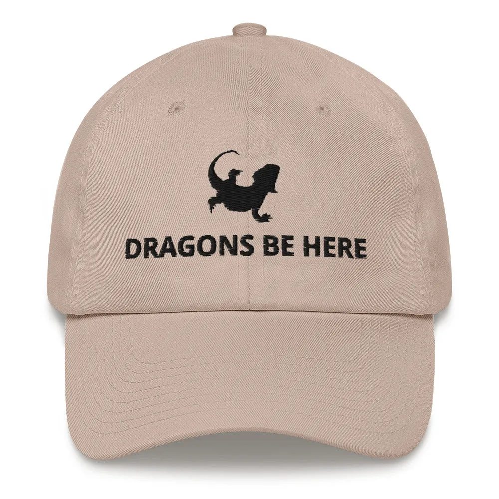 Bearded Dragon Hat | Dragons Be Here | Perfect gift for the beardie lover!