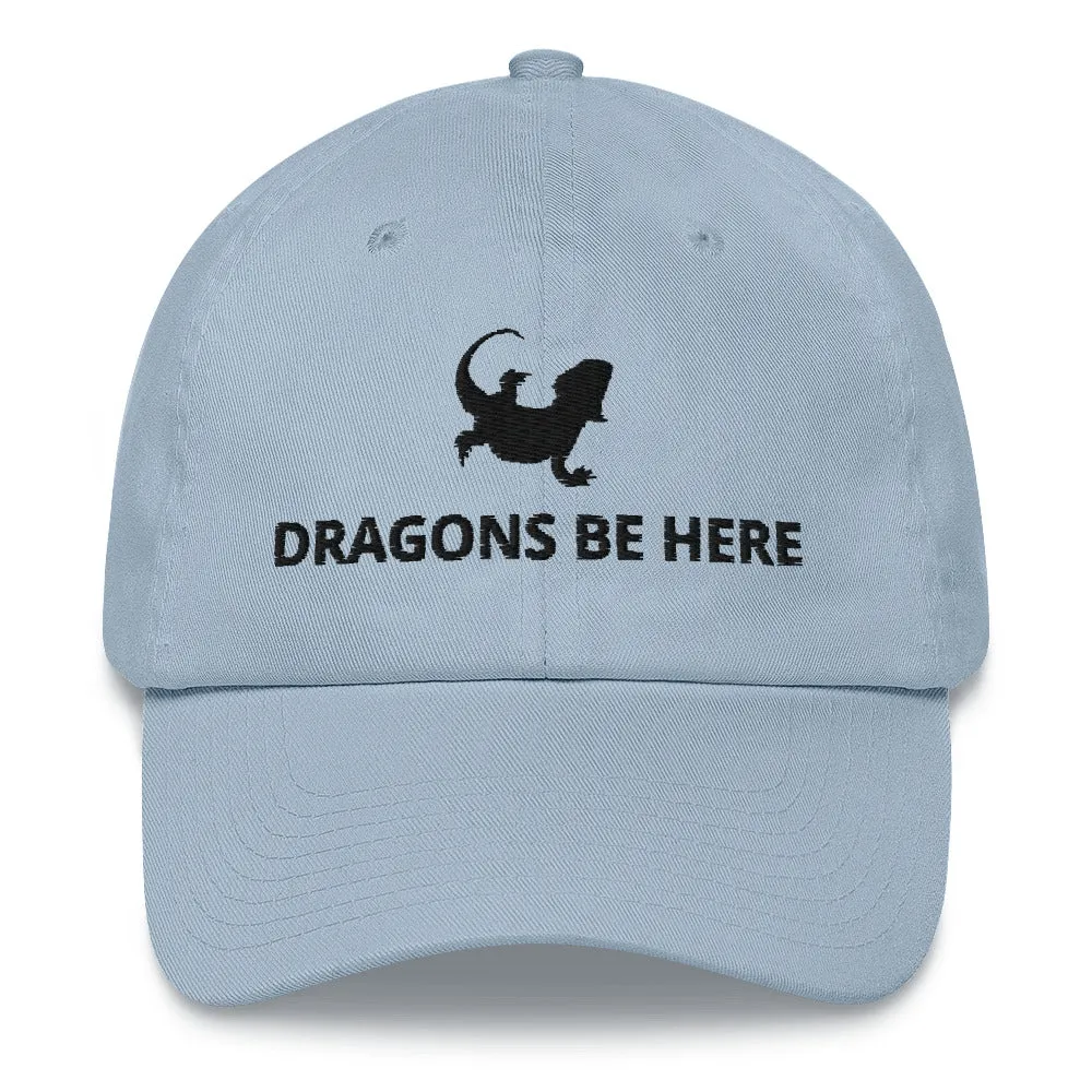 Bearded Dragon Hat | Dragons Be Here | Perfect gift for the beardie lover!