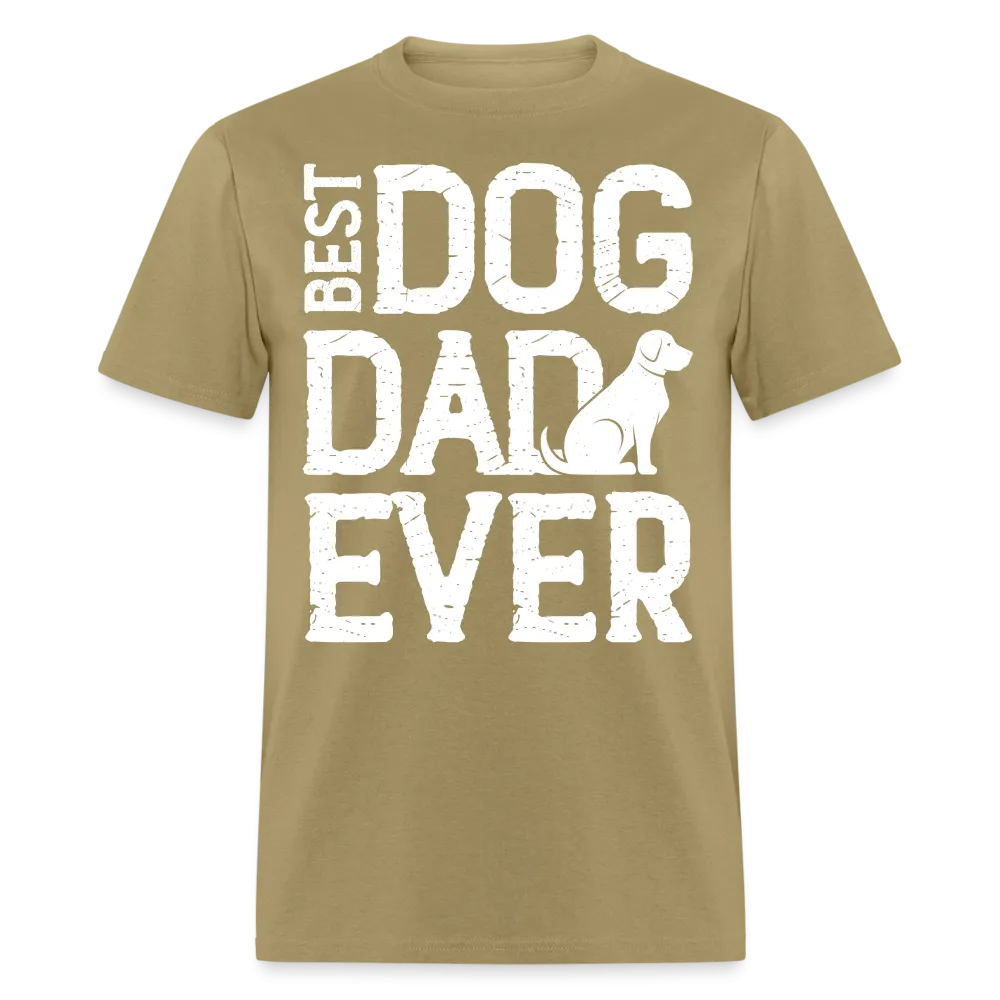 Best Dog Dad Ever T-Shirt (Dog Lover Dad Tee)