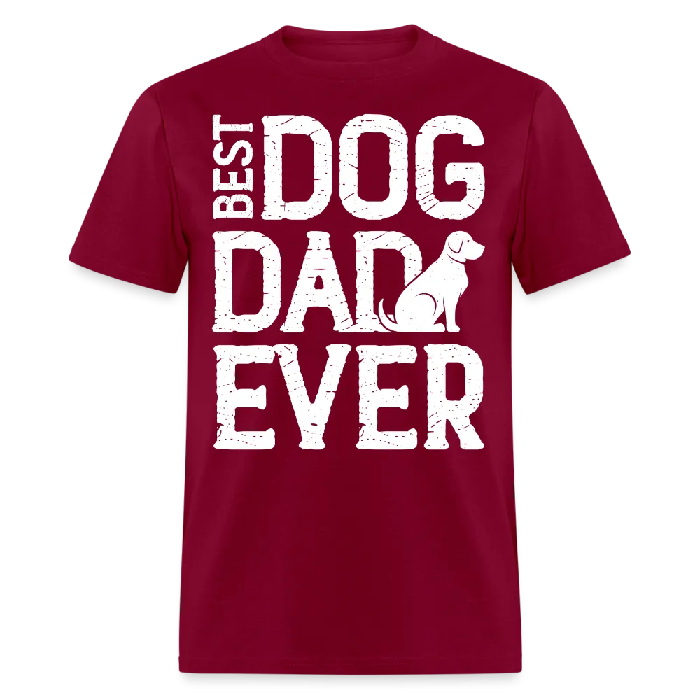 Best Dog Dad Ever T-Shirt (Dog Lover Dad Tee)