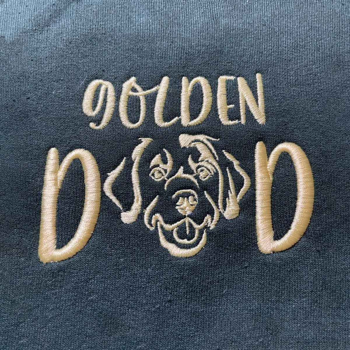 Custom Golden Retriever Dog Dad Embroidered Polo Shirt, Personalized  Polo Shirt with Dog Name, Gifts for Golden Retriever Lovers