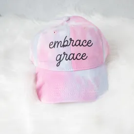 Embrace Grace Tie Dyed Dad Cap