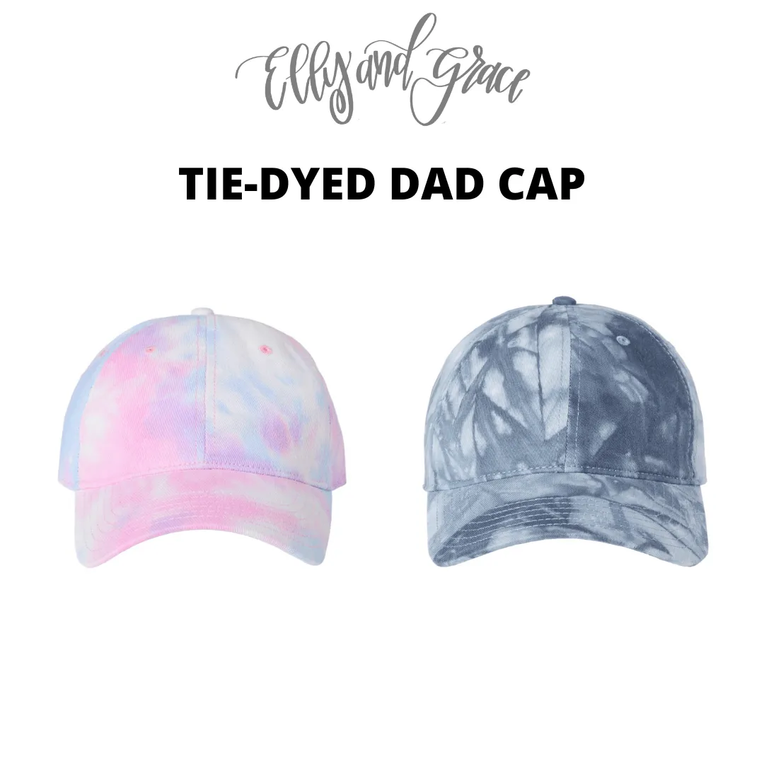 Embrace Grace Tie Dyed Dad Cap