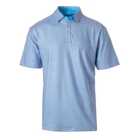 Fieldstone Youth Signature Performance Polo - Pink & Blue