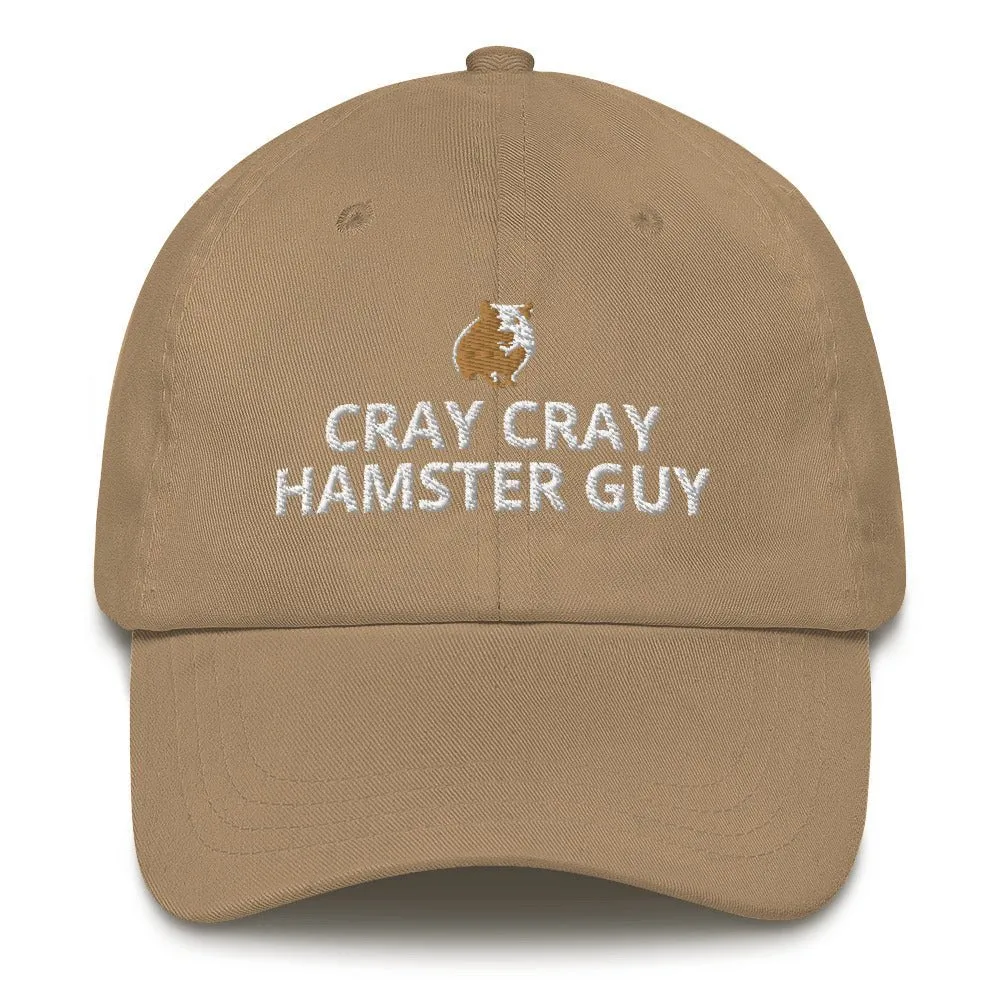 Hamster Hat | Cray Cray Hamster Guy | Perfect gift for the Pet Hamster lover! | Multiple Hat Colors Available