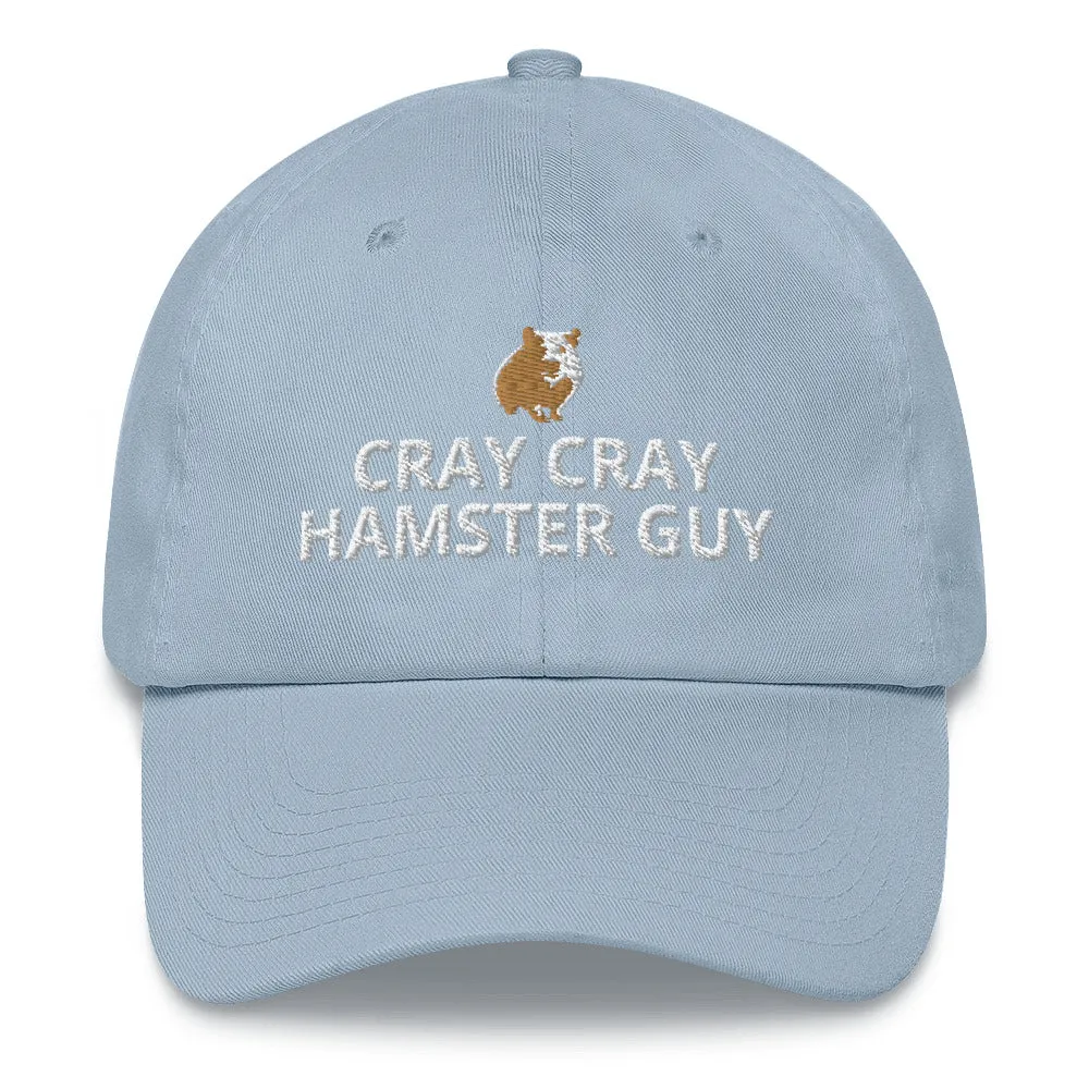 Hamster Hat | Cray Cray Hamster Guy | Perfect gift for the Pet Hamster lover! | Multiple Hat Colors Available