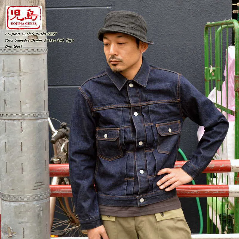 KOJIMA GENES "RNB-552" 15oz Selvedge Denim Jacket 2nd Type