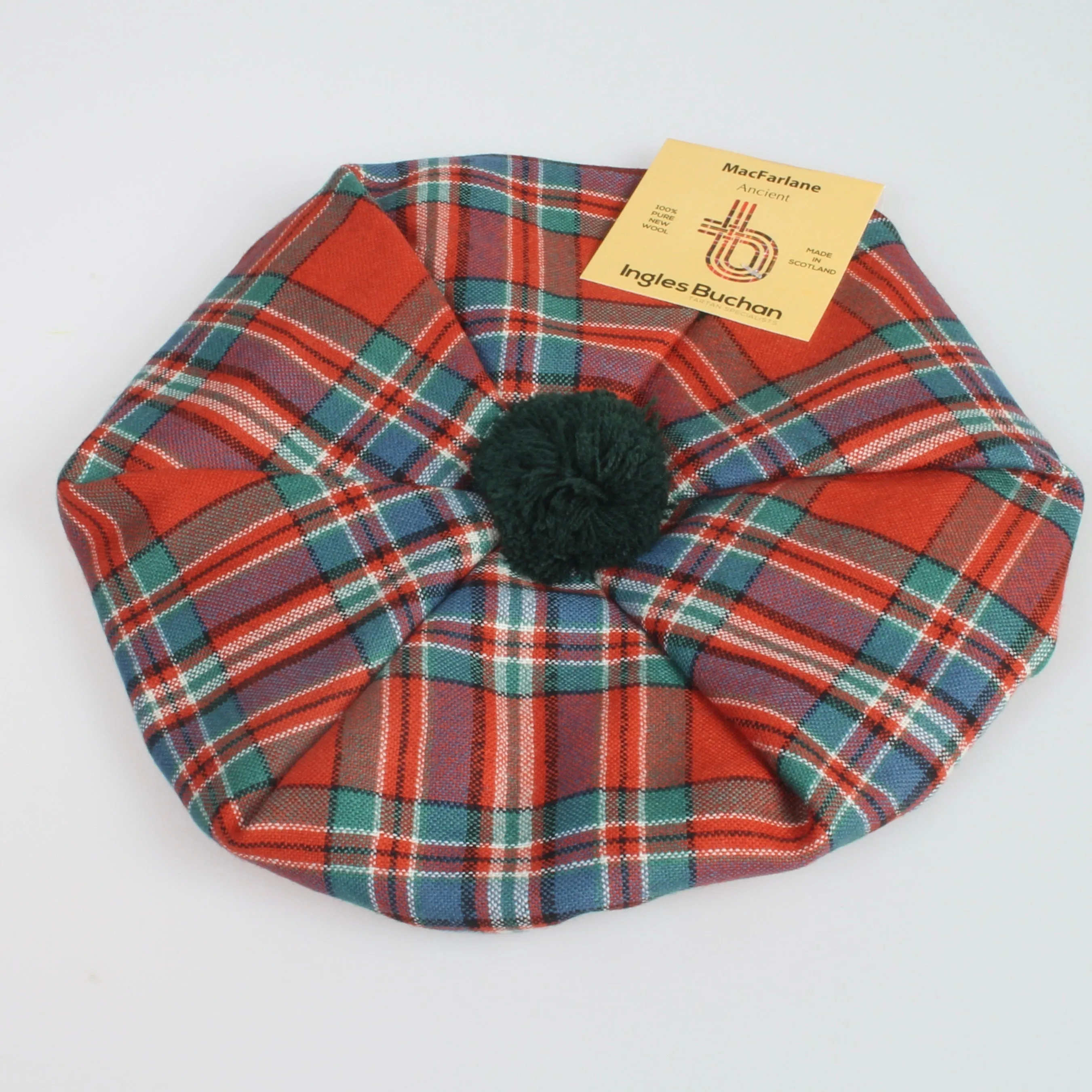 MacFarlane Ancient Tartan Wool Tam