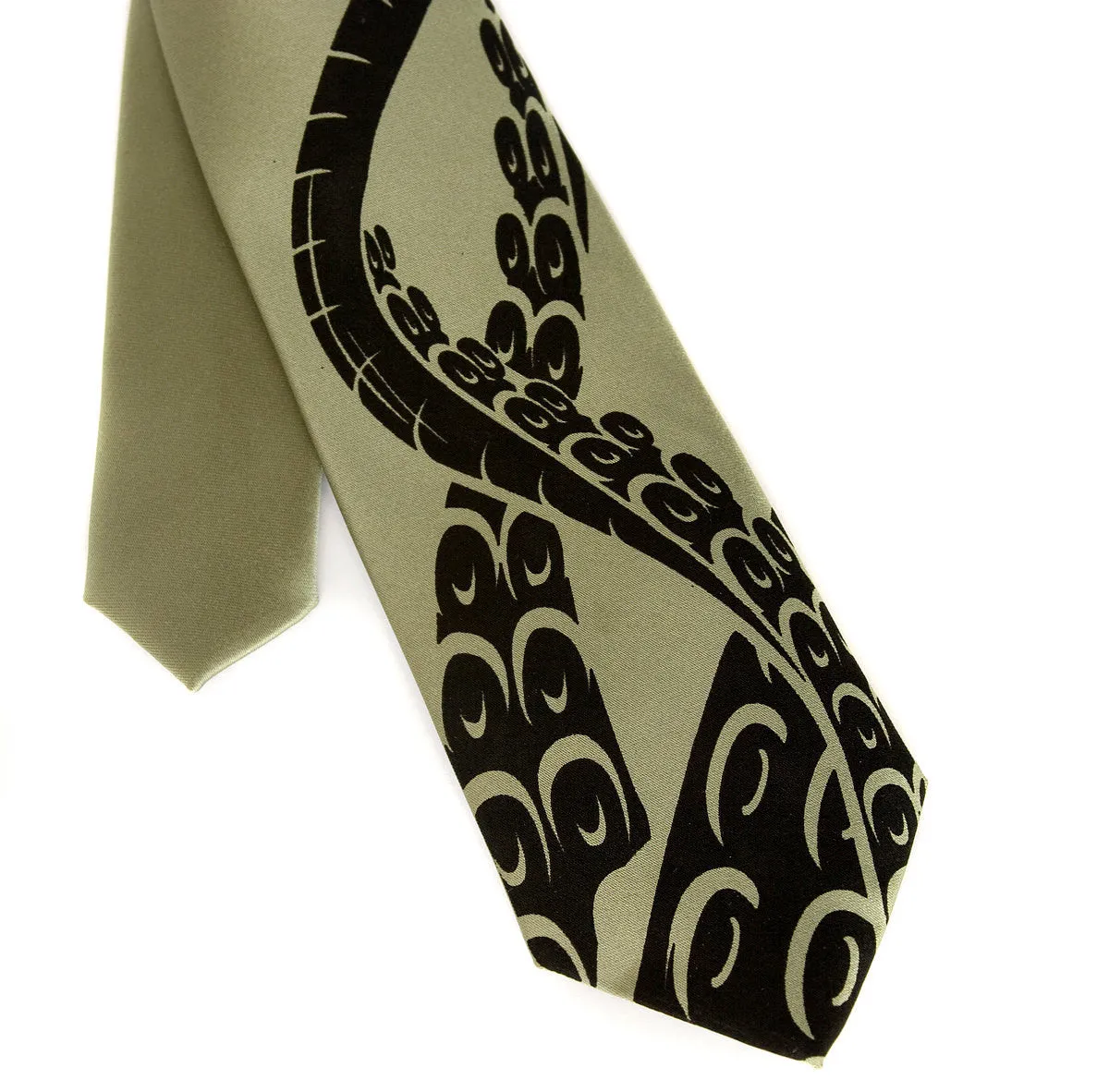 Octopus Tentacles kids tie. "Little Sucker" boys necktie.