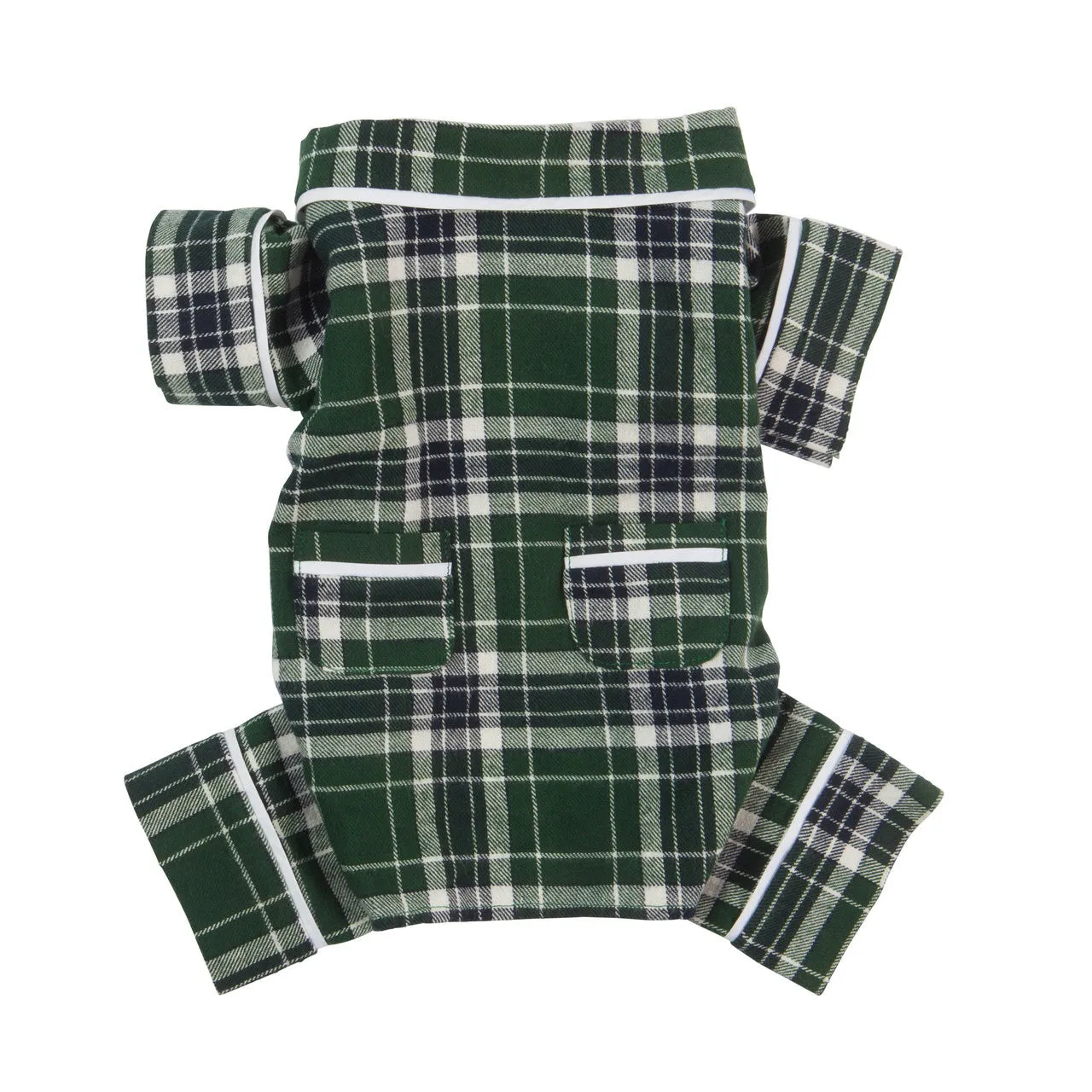 Pajamas - Green Plaid Flannel