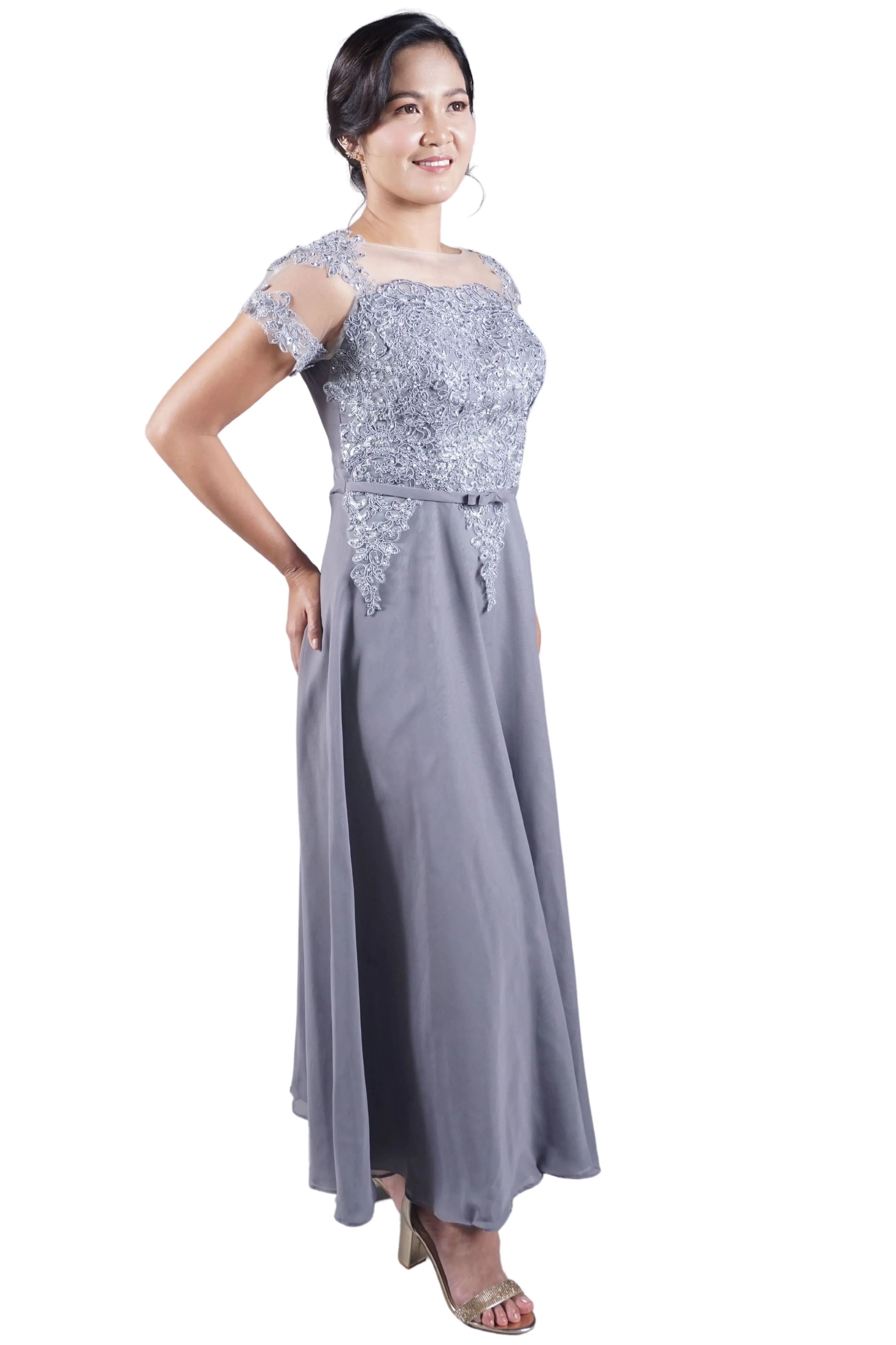 Radiant Elegance Mother of the Bride Dress - Hope JN46