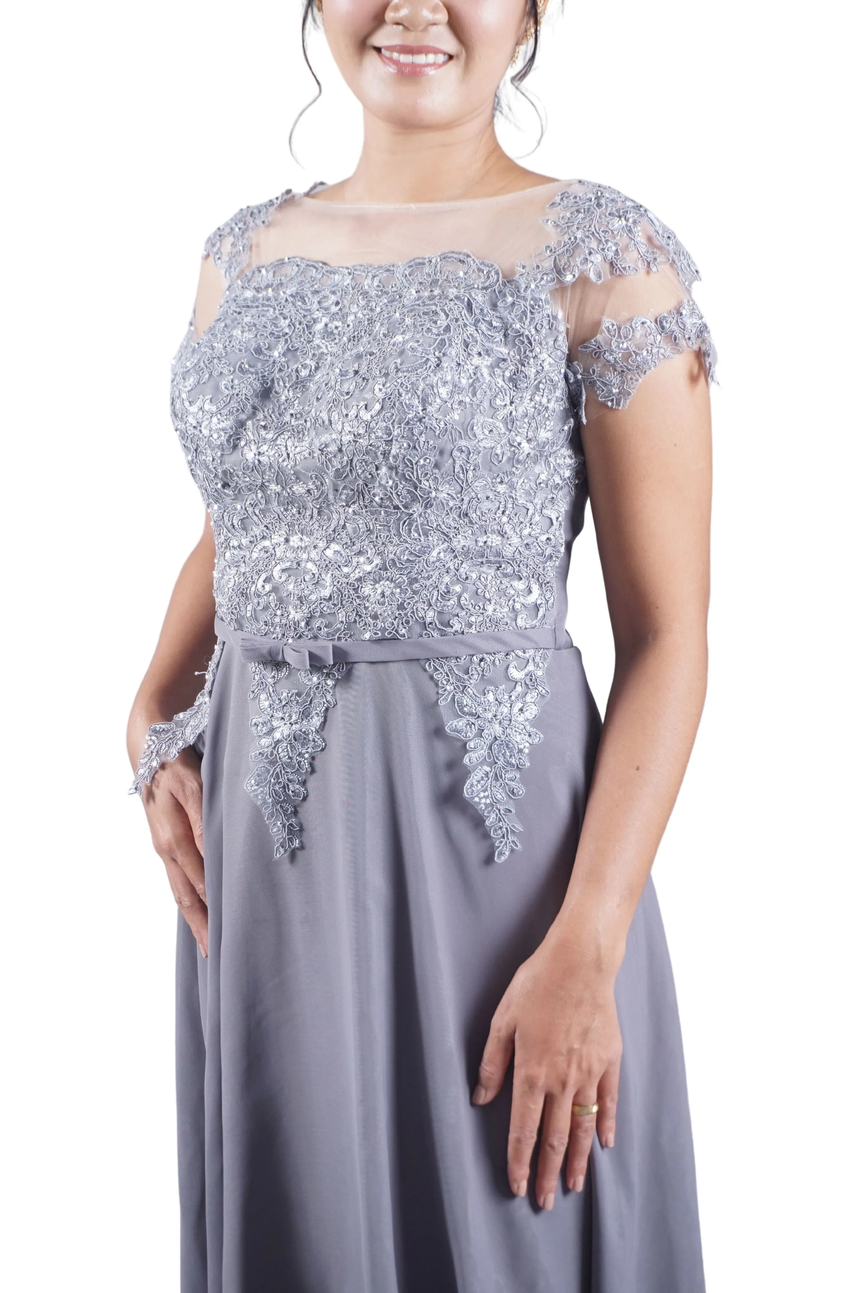 Radiant Elegance Mother of the Bride Dress - Hope JN46