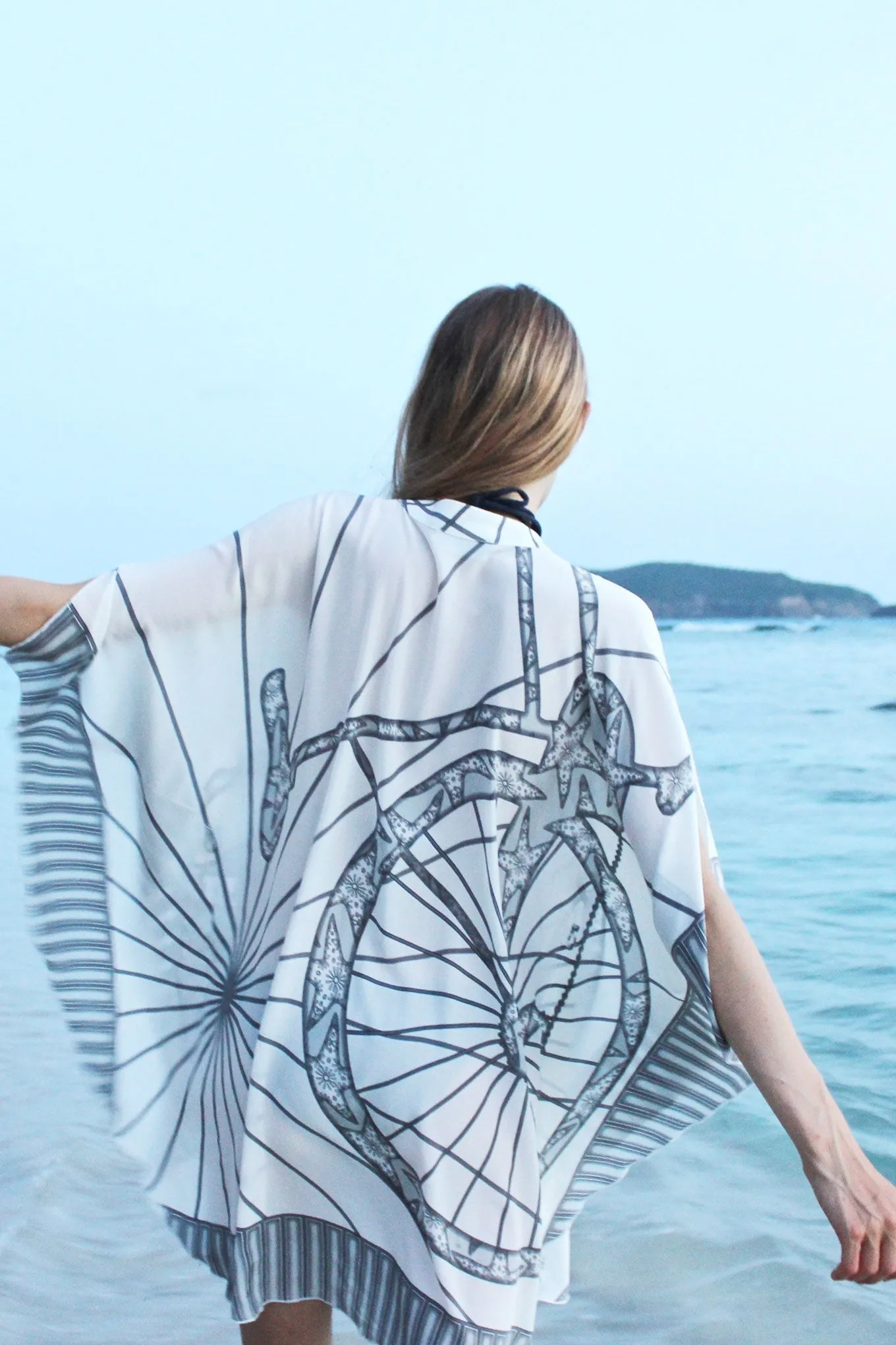 Silk Lotty kaftan BICYCLE