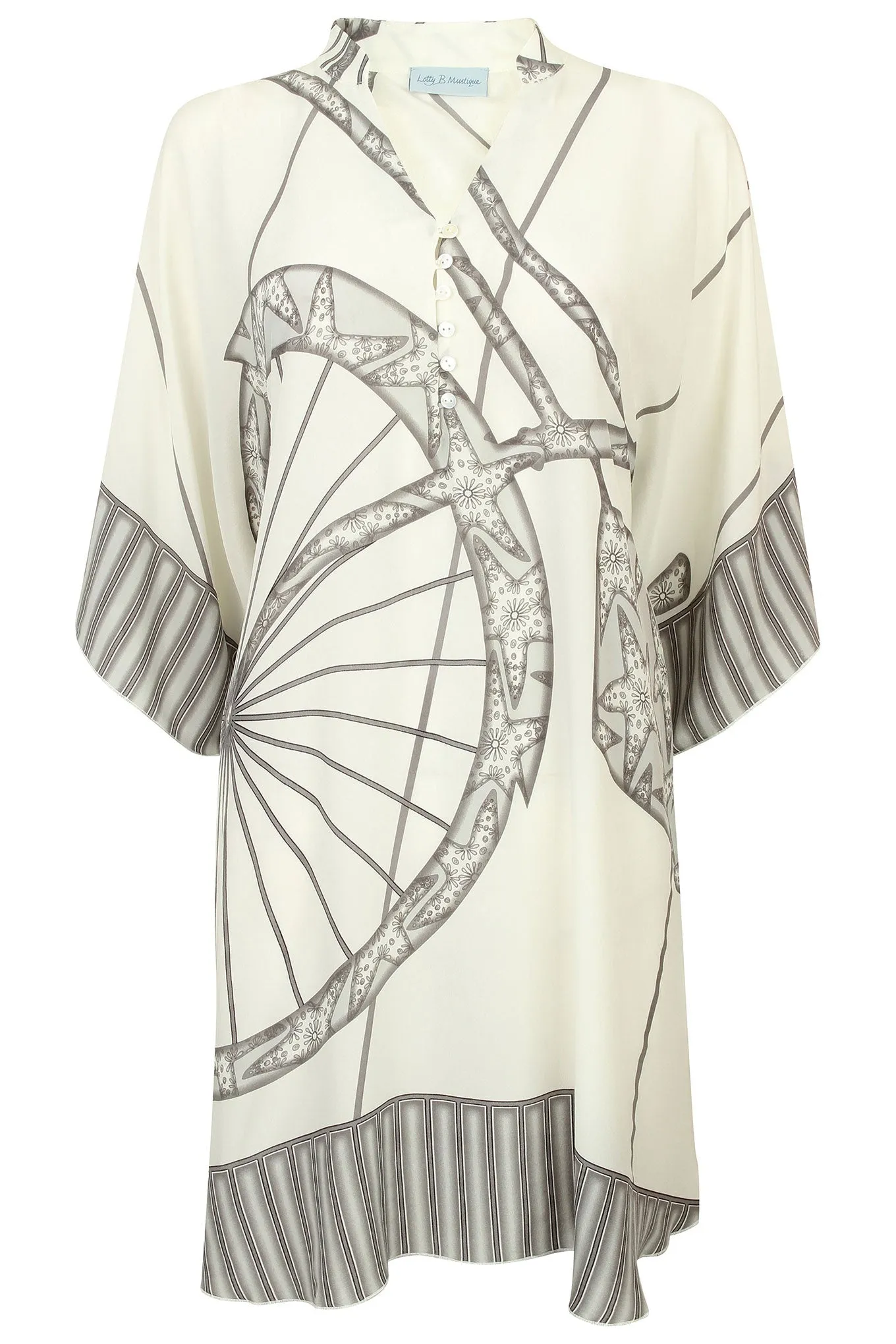 Silk Lotty kaftan BICYCLE