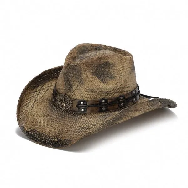 Stampede Men's Distressed Cowboy Hat - The Slashed