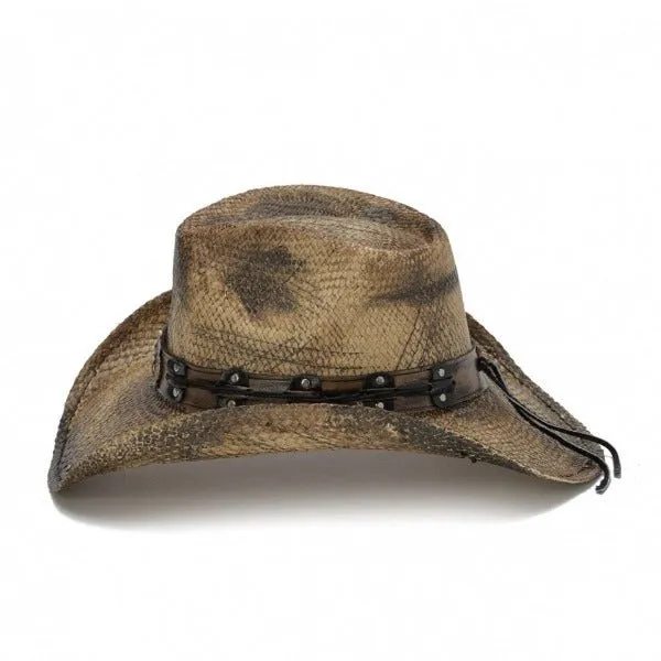 Stampede Men's Distressed Cowboy Hat - The Slashed