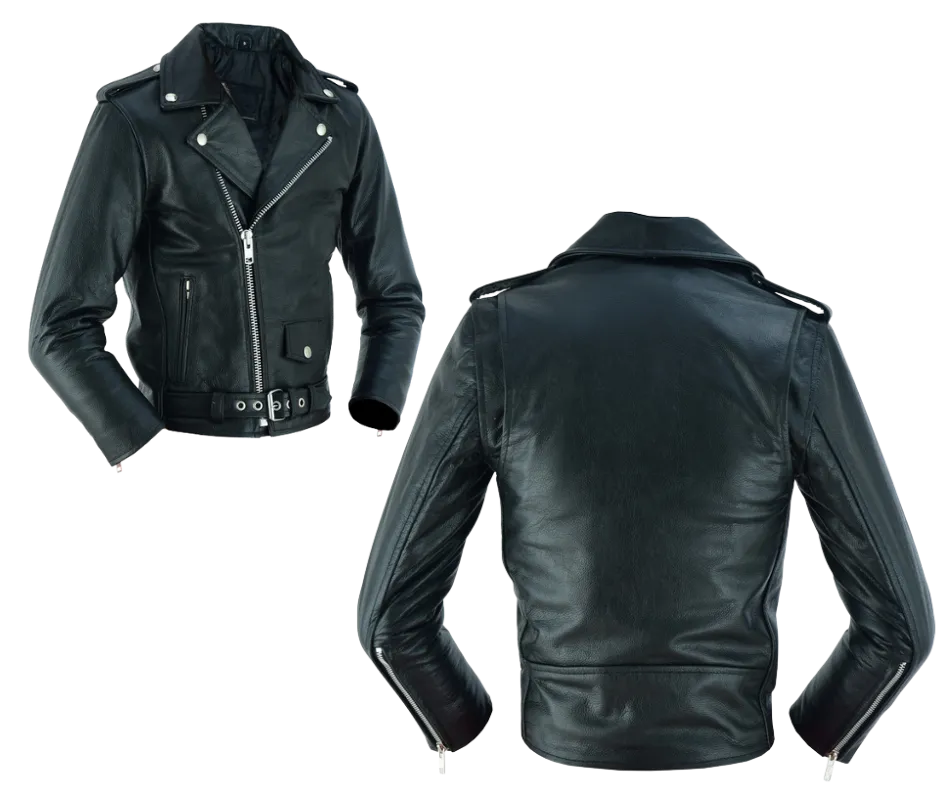 The "Jagger" Kids Leather MC Jacket