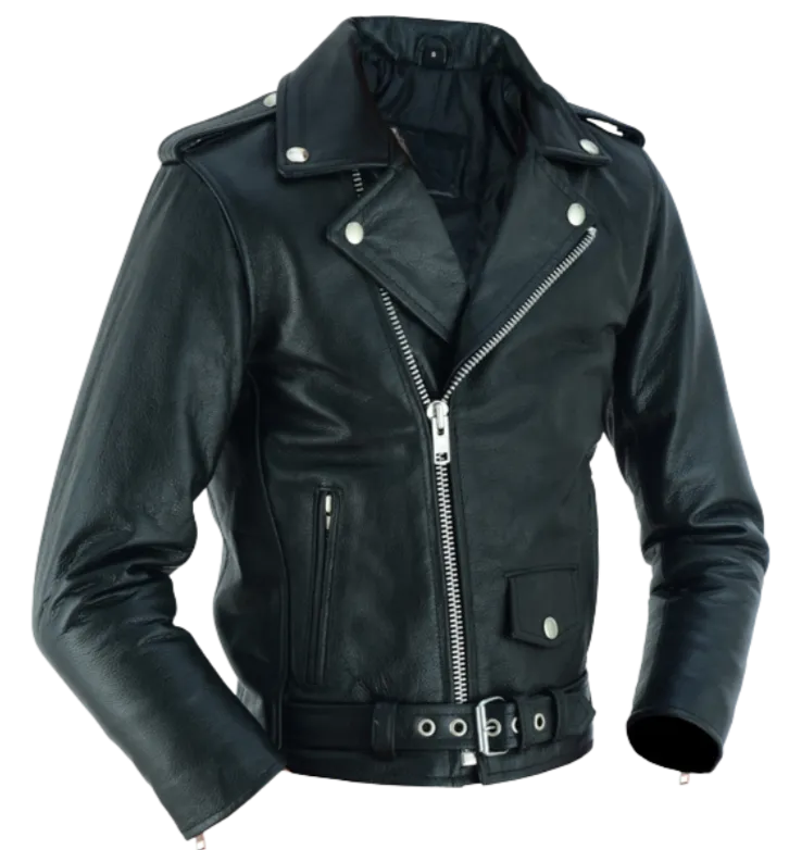 The "Jagger" Kids Leather MC Jacket