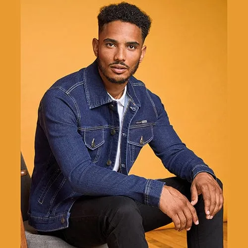 Vegan Men's Noah Denim Jacket | Multiple Colours